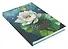 Ежедневник недат. А5- 128л "Белый лотос" 7БЦ, обл.поролон, тисн.фольгой, ламинация Soft Touch,  офсет - 1
