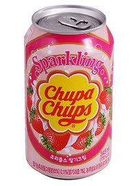 Напиток б/а газированный Chupa Chups Клубника 0,345