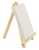 Холст на мольберте 15x10 см, белый, Art idea - 2