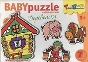 Пазлы-контуры ToysUnion Деревенька 7 пазлов, 22эл. 00-606
