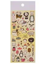 Наклейки PVC Прикольные животные