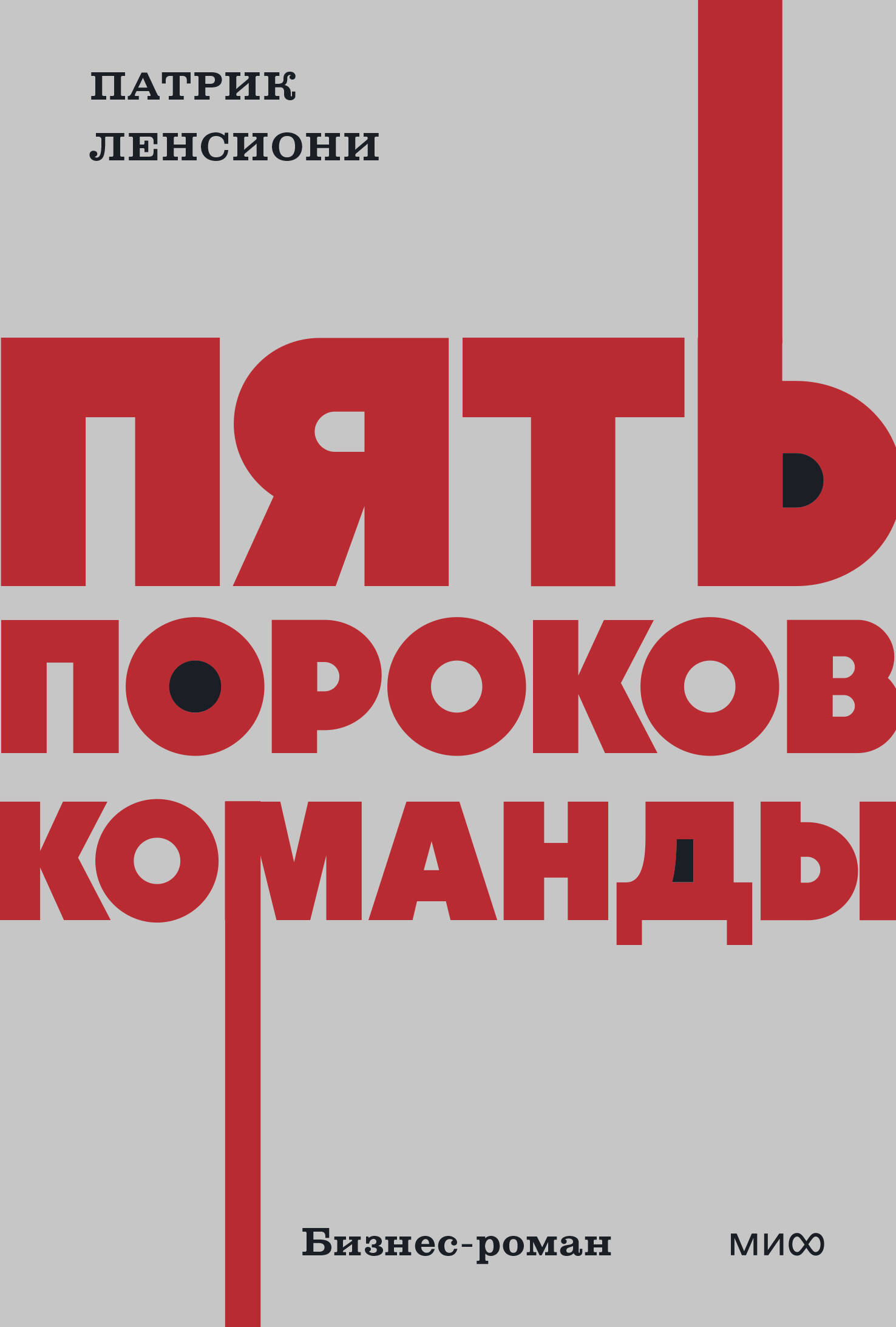 Обложка книги «Пять пороков команды. NEON Pocketbooks»