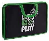 Папка для тетрадей «Let's Go Play» А4, пластик, на молнии, Hatber - 1