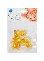 Бусины Кристальная игра Мишки оранжевые (CRP123) (3шт) (упаковка)