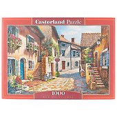 Пазл «Улица в цветах» 1000 элементов, Castorland - 0