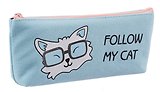 Пенал-косметичка "Follow my cat", ткань, AnAn