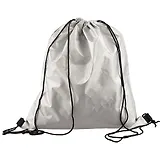 Мешок для сменной обуви «Металлик серебристый», 40 х 35 см