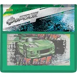 Папка для тетрадей А5 "Форсаж" 2 отделения, пластик., клапан на липучке, Proff