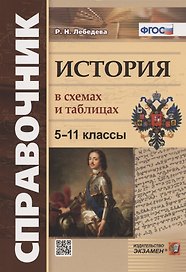 История в схемах и таблицах. 5-11 классы. Справочник