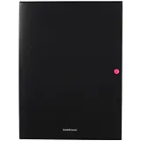 Папка-конверт А4 на кнопке "Matt Accent" 8мм, пластик, 3 клапана, неонов.кнопка, Erich Krause