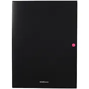 Папка-конверт А4 на кнопке "Matt Accent" 8мм, пластик, 3 клапана, неонов.кнопка, Erich Krause