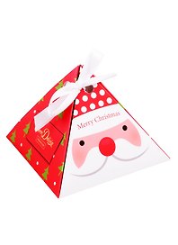 Набор шоколадных конфет темный шоколад фисташковый крем Merry Christmas and Happy New Year 120г.