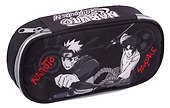 Пенал-косметичка "Naruto" черный, полиэстер, молния - 0