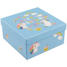 Подарочная коробка «Unicorn birthday», большая