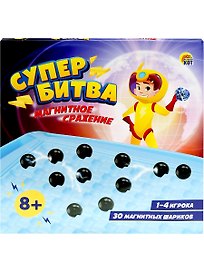 Настольная игра «Супербитва Магнитное сражение», Рыжий Кот