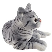 Мягкая игрушка "Котик лежит", 25 см - 1