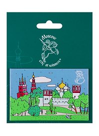 Магнитная открытка Москва Новодевичий монастырь (МОМск-09)