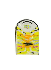 Блокнот-стикер кеды желтый (002987) (Карамба)