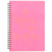 Тетрадь в клетку Paper Art, "Light book. Розовый", 80 листов