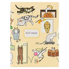 Записная книжка «День кота», 64 листа, А6