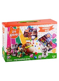 Настольная игра «44 Котёнка Алмаз-Бум», Vladi Toys