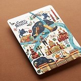 Открытка, одинарная, Петербург Ольги Скомороховой, 15*10,5см