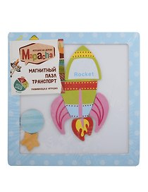 Пазл «Транспорт» магнитный, в ассортименте, Наша Игрушка