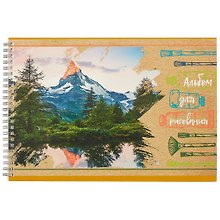 Альбом для рисования «Amazing view» BG А4, 40 листов, спираль, в ассортименте