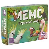 Игра настольная, Нескучные игры, Мемо Пернатый мир 7952 - 0