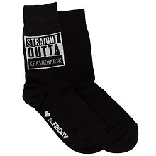 Дизайнерские носки Красноярск Straight out (В179-19-2)