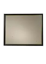 Рама 40*50 деревянная, цв. черный с золотом, со стеклом, Двуреченский