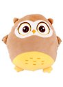 Мягкая игрушка Сова с ресничками (40см)