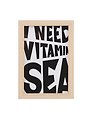 Фоторамка 10*15 "I need vitamin sea" светлое дерево