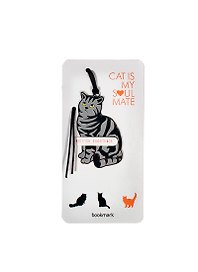 Закладка для книг из сверхтонкой стали British Shorthair (RBM-230) (Мир Бижу)