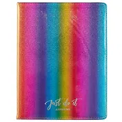 Дневник школьный GoodMark, Rainbow with glitter