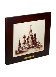 Картина-сувенир Собор Василия Блаженного (28х28)