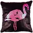 Подушка с пайетками Фламинго сплошная(текстиль)(40х40) - 0