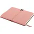 Записная книжка А6 100л лин. "LITE BOOK. Розовый" иск.кожа, интегр.переплет, скругл.углы, ляссе, поперечн.резинка, инд.уп. - 1