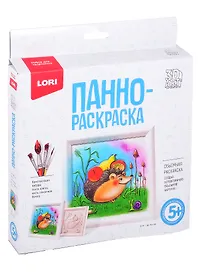 Набор для творчества Lori. 3D Art. Панно-раскраска «Ежик»