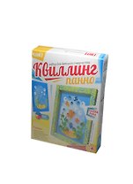 Квиллинг Панно На дне морском (Квл-002) (коробка-рамка) (цв. основа) (LORI) (набор для творчества) (6+)