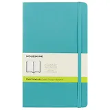 Книга для записей Moleskin Classic Soft, мягкая обложка, светло-бирюзовая, 96 листов, А5