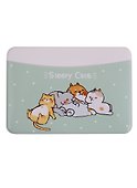 Картхолдер горизонтальный «Sleepy Cats» - 0