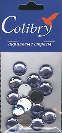 Стразы акриловые Colibry 18 (R11) (круглые) (11 мм) (упаковка)