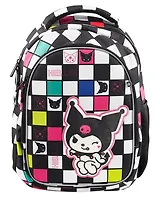 Рюкзак "Kuromi" 40*32*16см, эргоном.спинка, полиэстер, 2 отд.