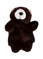 Игрушка-перчатка,Мишка, 25см