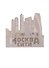 ГС Магнит Москва Москва-Сити зеркальный серебро (акрил) (7,5см) - 0