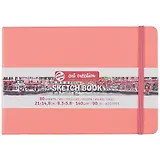 Блокнот для зарисовок 21*15см 80л "Art Creation" 140г/м2, 7БЦ, коралловый, Fabriano 