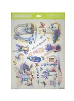 Рис. бумага для декупажа Craft Premier Аромат лаванды (CР06567) (28,2х38,4см) (25г/м)
