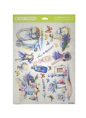 Рис. бумага для декупажа Craft Premier Аромат лаванды (CР06567) (28,2х38,4см) (25г/м)