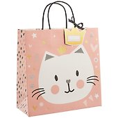 Пакет А4 28*28*12 Princess Cat дет., бум.мат.ламинат - 0